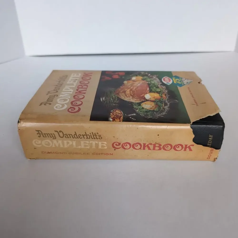 Vintage‎ Amy Vanderbilt's Complete Cookbook 1961 Andy Warhol Drawings Acme